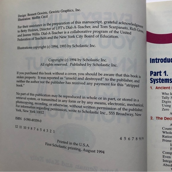 Everything You Need to Know About Math Homework Reference Book - Picture 3 of 9